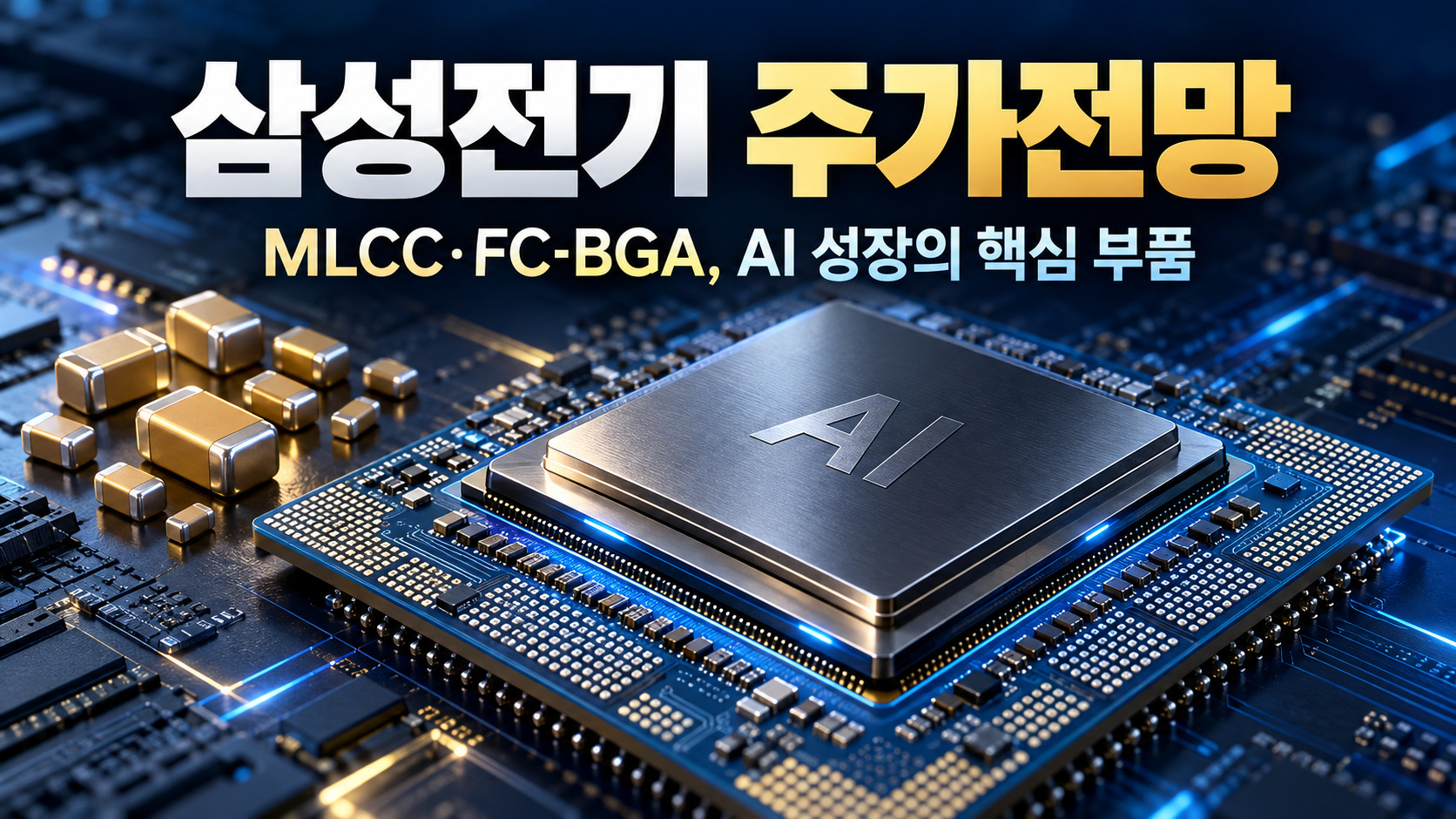 삼성전기 주가전망, AI 반도체와 MLCC·FC-BGA